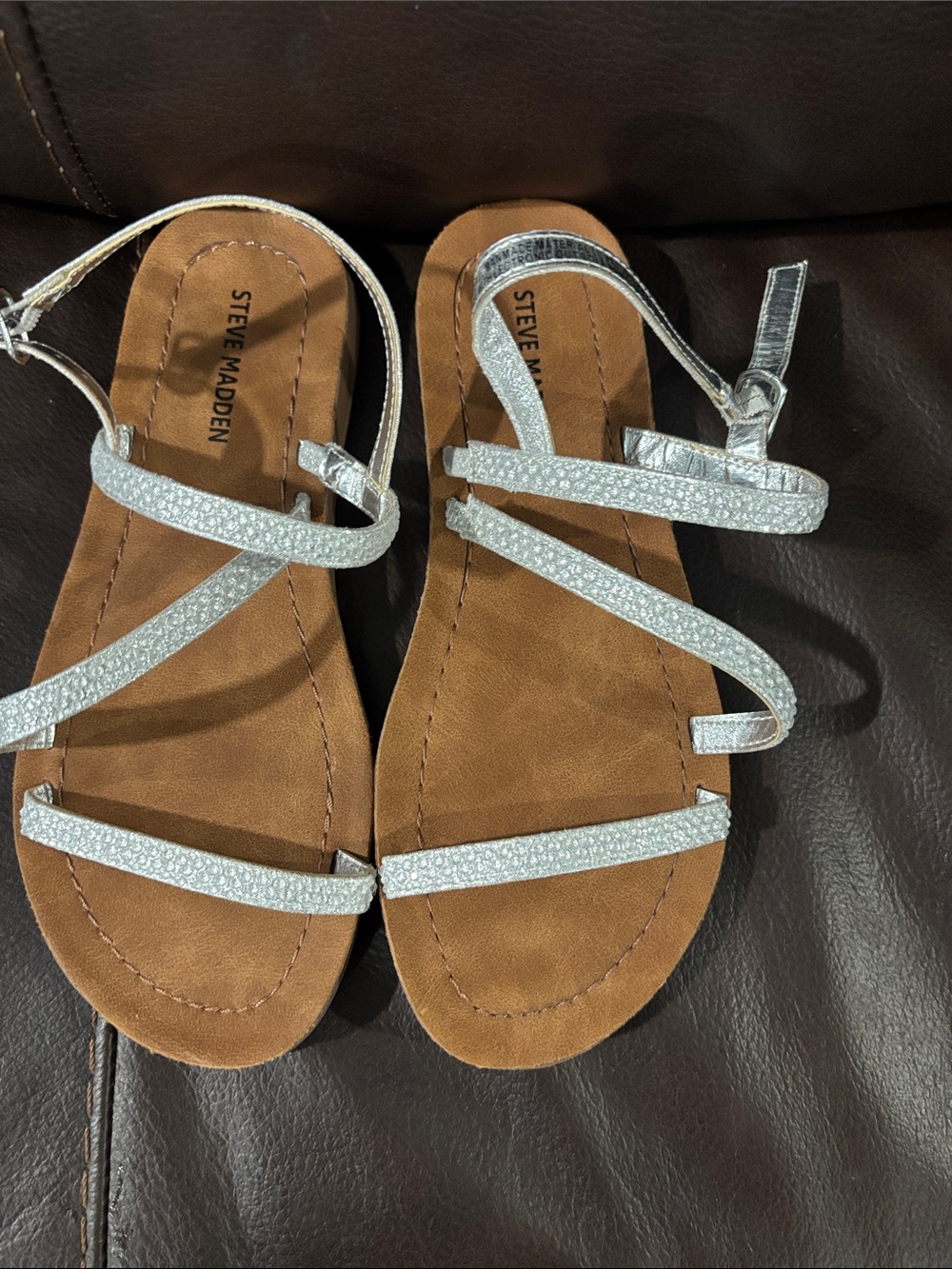 STEVE MADDEN Big Girls Jpolly
Strappy Buckle Sandals...